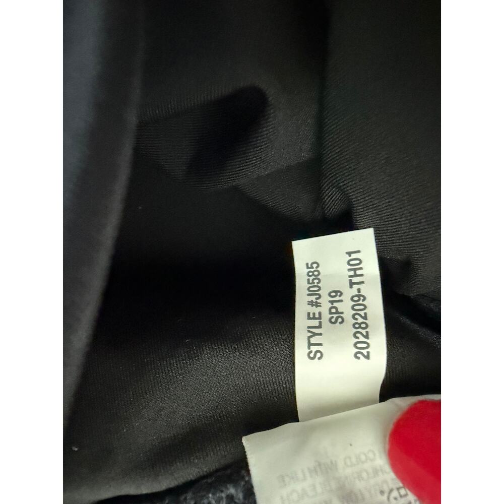 NEW J.Crew Factory Ruffle one-shoulder one-piece swimsuit Black Size XS #J0585 - Picture 4 of 7